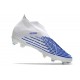 Zapatillas Adidas Predator Edge+ Fg Blanco Hi Res Azul