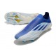 adidas X Speedflow+ FG Tacos de Futbol Blanco Legacy Indigo Sky Rush