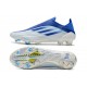 adidas X Speedflow+ FG Tacos de Futbol Blanco Legacy Indigo Sky Rush