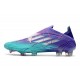 adidas X Speedflow+ FG Tacos de Futbol Morado Rush Plateado Metálico Menta Rush