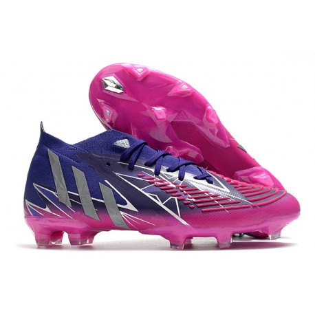 Botas de fútbol Adidas Predator Edge.1 FG Team Collegiate Morado Plateado