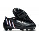 Botas de fútbol Adidas Predator Edge.1 FG Negro Blanco Rojo