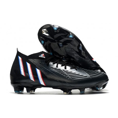 Botas de fútbol Adidas Predator Edge.1 FG Negro Blanco Rojo