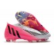 Botas de fútbol Adidas Predator Edge.1 FG LZ Solar Rosa Negro Blanco