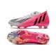 Botas de fútbol Adidas Predator Edge.1 FG LZ Solar Rosa Negro Blanco