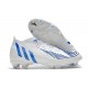 Botas de fútbol Adidas Predator Edge.1 FG Blanco Hi Res Azul