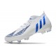 Botas de fútbol Adidas Predator Edge.1 FG Blanco Hi Res Azul
