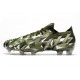 Bota Adidas Predator Edge.1 Low Fg Crystal Focus Oliva Plateado Metálico Magic Lima
