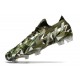 Bota Adidas Predator Edge.1 Low Fg Crystal Focus Oliva Plateado Metálico Magic Lima