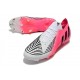 Bota Adidas Predator Edge.1 Low Fg LZ+ Solar Rosa Negro Blanco