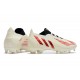 Bota adidas Predator Edge.1 Low FG Off Blanco Rojo Dorado Metálico