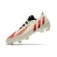 Bota adidas Predator Edge.1 Low FG Off Blanco Rojo Dorado Metálico