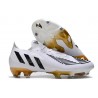 Bota Adidas Predator Edge.1 Low Fg Bianco Negro Oro