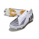 Bota Adidas Predator Edge.1 Low Fg Bianco Negro Oro