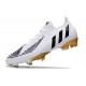 Bota Adidas Predator Edge.1 Low Fg Bianco Negro Oro