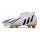 Zapatillas Adidas Predator Edge+ Fg Blanco Oro Negro