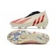 Zapatillas Adidas Predator Edge+ Fg Off Blanco Rojo Dorado Metálico