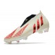 Zapatillas Adidas Predator Edge+ Fg Off Blanco Rojo Dorado Metálico