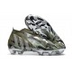 Adidas Predator Edge+ Fg Crystal Focus Oliva Plateado Metálico Lima