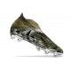 Adidas Predator Edge+ Fg Crystal Focus Oliva Plateado Metálico Lima
