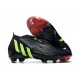 Zapatillas Adidas Predator Edge+ Fg Negro Verde